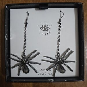 EyeCandy LA Spider Earrings